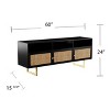 Mursley Media Cabinet w/ Storage - MS1222613 - Black - SEI - 4 of 4