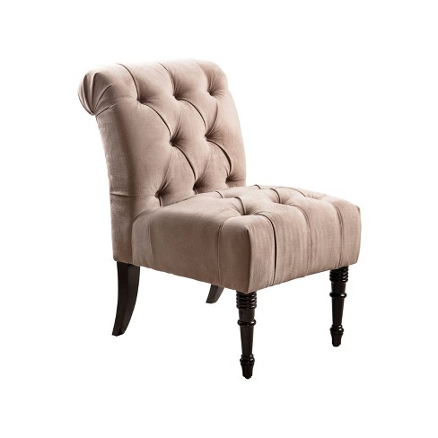 Claire Tufted Accent Chair Beige Abbyson Living Target