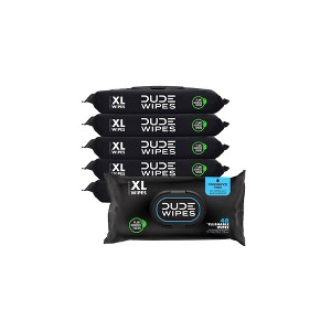 Dude Wipes Fragrance Free Flushable Personal Wipes - 48ct/6pk - 1 of 4
