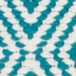 ivory/turquoise