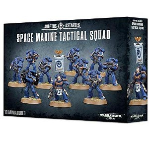 Games Workshop - Warhammer 40K - Space Marines - Tactical Squad - 1 of 1
