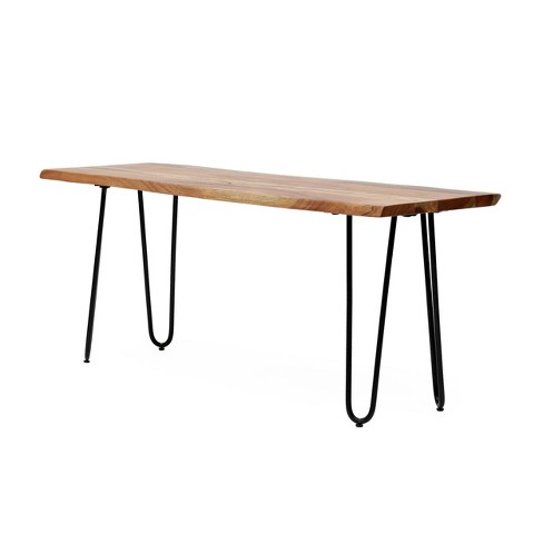 Hairpin dining bench new arrivals