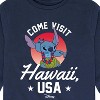 Boys' - Lilo and Stitch - Hawaii USA Long Sleeve Graphic T-Shirt - 2 of 4