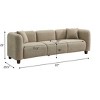3-Seater Sofa Couch Upholstered Sofa - ModernLuxe - 3 of 4