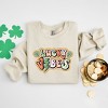 Simply Sage Market Women's Graphic Sweatshirt Lucky Vibes Lightning Bolt - 3 of 3