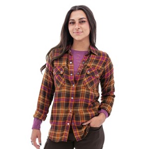 Aventura Clothing Women's Emerson Plaid Shirt - 1 of 4