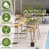 Dexmalle 5.2FT Faux citrus tree with lifelike leaves and small flowers - 4 of 4