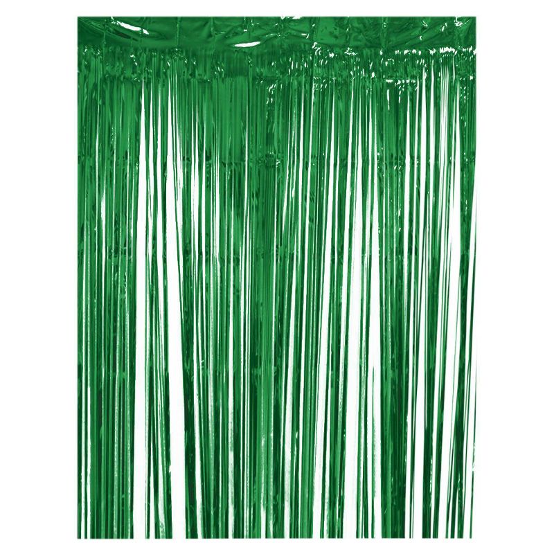 Fringe Party Backdrop Green - Spritz&#8482;, 1 of 9