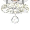 CWI Lighting Ring LED Flush Mount With Chrome Finish - 3 of 4