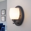 C Cattleya Contemporary Vanity Light with White Opal Glass for Bathroom(2 Colors/4 Sizes） - 2 of 4