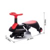 Gulches Kids Wiggle Car for Ages 3+, 360° Rotatable Steering Wheel, Retractable Seat & Wheel, Silent Shock-Absorbing PU Wheels - 2 of 4