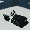 TechLok™ Power5 USB and Wireless Multi Charger and Power Bank, Black - 3 of 4