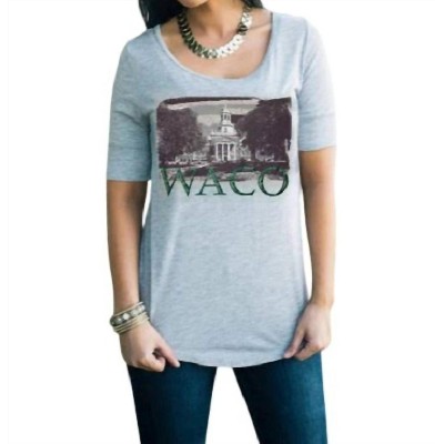 Women's Baylor University College Landmark Tee - Gameday Couture