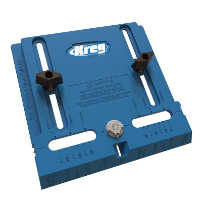 KREG KHI-Pull Cabinet Hardware Jig - for Cabinet Door Handles - Drilling Guide for Cabinet Doors - Creates Straight, Even Holes