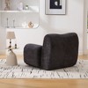 Sapphtopaz Oversized Accent Chair with Deep Seats Chenille Upholstered Single Sofa Chair with Foam Filled Comfy Couch for Living Room, Bedroom - 2 of 4