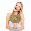 Big Dot of Happiness Adult 60th Birthday - Gold - Birthday Party Photo Booth Props Kit - 20 Count - 3 of 4