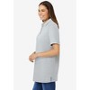 Woman Within Plus Size Perfect Short-Sleeve Polo Shirt - 4 of 4