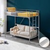 Karl Home Black Loft Bed Full Size with Flat Rungs for Adults, Kids and Young Teens, No Box Spring Required - 4 of 4