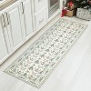 Christmas Runner Rug, Non-Slip Washable Indoor Carpet with Tree and Snowflake Pattern, Stain Resistant Kitchen Floor Mat for Hallway - 3 of 4
