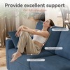 Dyonery Oversized Modular Sectional Sofa, Large L Shaped Sleeper Couch for Living Room, Convertible Modular Couch with Storage Ottoman - 3 of 4