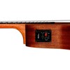 Luna Henna Dragon Mahogany Baritone Acoustic-Electric Ukulele Mahogany - 4 of 4