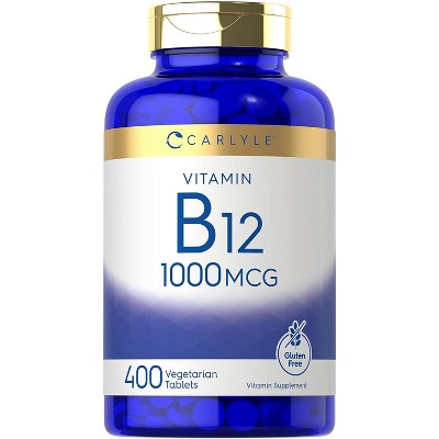 Carlyle Vitamin B-12 1000mcg | 400 Tablets : Target