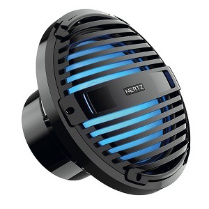 Hertz HMS 12 B4-LD-C - 12" 4-Ohm Marine Subwoofer with RGB LEDs, Black Grille - 1 of 4