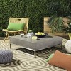 Eartha Concrete Indoor/Outdoor Coffee Table - Dark Grey - Safavieh - image 2 of 4