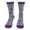 Crazy Dog T-Shirts Women's Spread The Love Socks Funny Peanut Butter Jelly Sandwich Novelty Footwear - 3 of 4