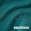 LunaLulinlk Heavy Duty Waffle Weave Fabric Shower Curtain - 2 of 4