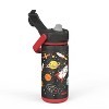 Zak Designs Antimicrobial 14oz Stainless Steel Double Wall Vacuum Beacon Water Bottle - 4 of 4