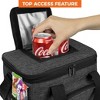 OPUX Soft Cooler Bag, Insulated Collapsible Lunch Tote for Men Work Camping Travel Beach, Portable Leakproof Large Box - 4 of 4