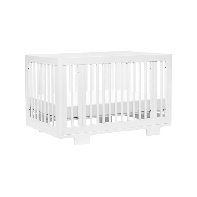 Yuzu White Pine 8-in-1 Convertible Crib with Conversion Kits