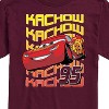 Men's - Cars - Lightning McQueen Kachow Stacked 95 Short Sleeve Graphic T-Shirt - 2 of 4