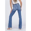 Women's Misunderstood High-Rise Button Down Bootcut Denim Jeans - RISEN - 3 of 4