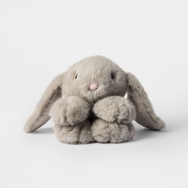 5.5'' Gray Bunny Stuffed Animal - Gigglescape™