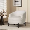 Christopher Knight Home Sydmor Boucle Upholstered Club Chair White/Black - 2 of 4