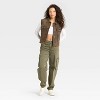 Women's Denim Oversized Trucker Vest - Wild Fable™ - 3 of 3