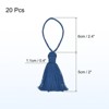 Unique Bargains Cotton Mini Hanging Loop DIY Functional Bookmark Tassels 20 Pcs - 2 of 4