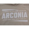 Only Murders In The Building Arconia Art Long Sleeve Sand Unisex Adult Hooded Sweatshirt - 2 of 3
