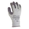 Showa  Coated Gloves,Gray/White,M,PR 451M-08 - 4 of 4