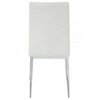 Acme Furniture Kamaile Dining Chair Beige/Chrome Finish - 4 of 4