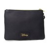 Disney Wallet, Double Pocket Wristlet, Tiana Script Debossed, Castle Emblem Rose Gold, Black, Vegan Leather - 3 of 4