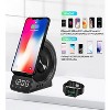 Wireless Charging Stand with Bluetooth Speaker – Fast Charging Dock & Music Playback in One - 4 of 4