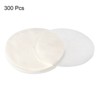Unique Bargains Non-Stick Round Parchment Grilling Air Fryer Steaming Baking Mats White - 3 of 4