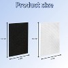 Nispira 5500 C535 115115 Filter Replacement For Winix Air Purifier True HEPA Carbon 6300, P300, 5300, 5300-2, 6300-2, 3 Sets - 3 of 4