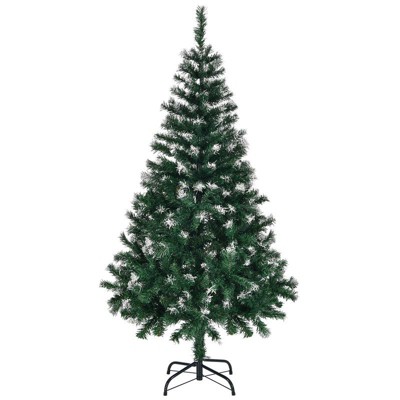 5 FT Artificial Snow Tipped Christmas Tree with 480 Branch Tips Holiday Decoration