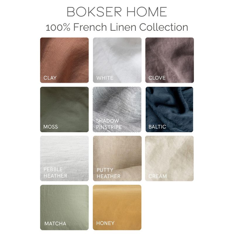 100% French Linen Bedskirt | BOKSER Home, 5 of 6