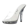 Clear 5" Vanity Women's Costume Heels - 2 of 4