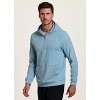 Avalanche Outdoor Textured Quarter Zip Hoodie Sweatshirt with Pocket for Hiking, Athleisure - 3 of 4